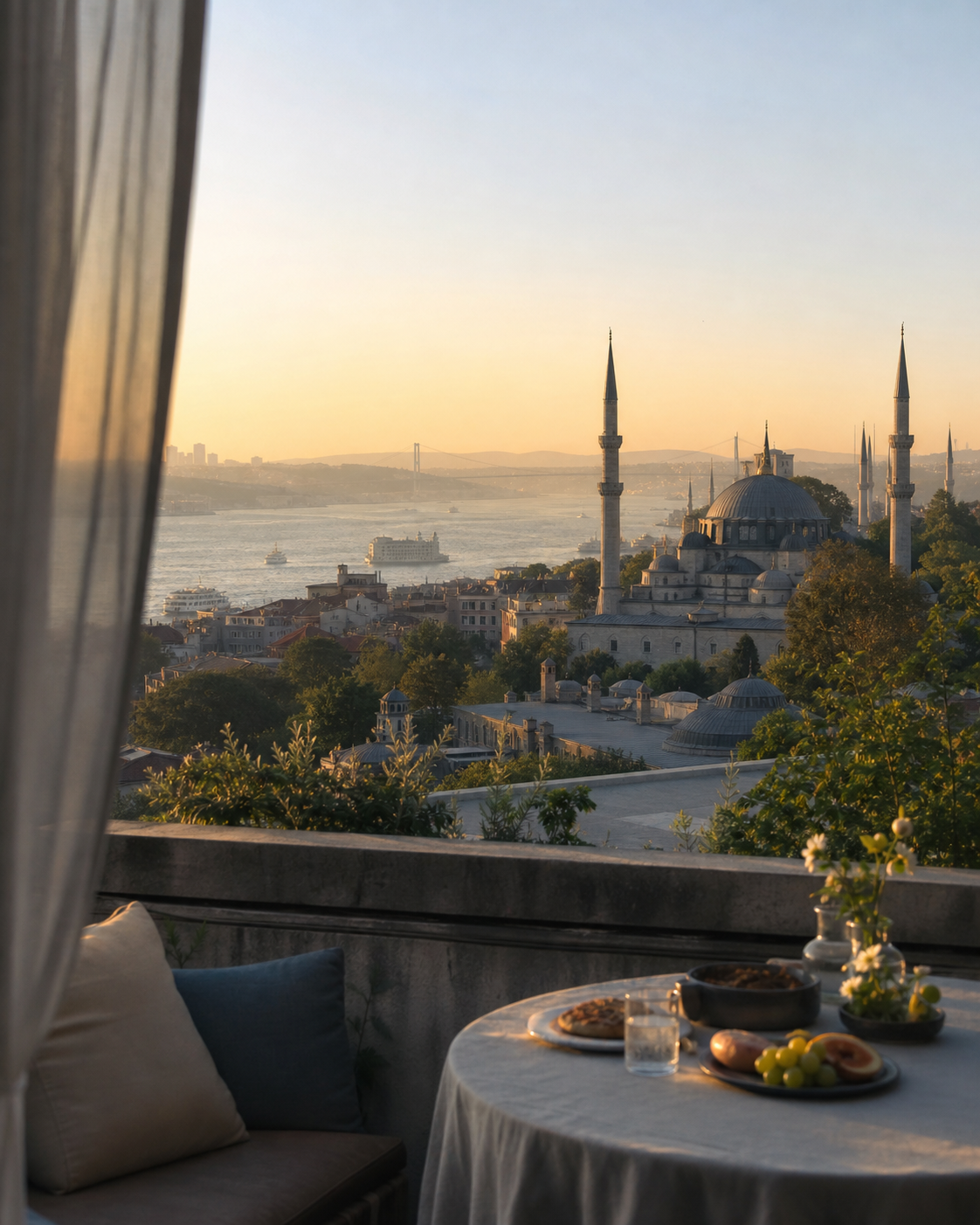 Istanbul at dawn